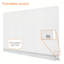 Wall Mounted Magnetic Glass Board-232670357