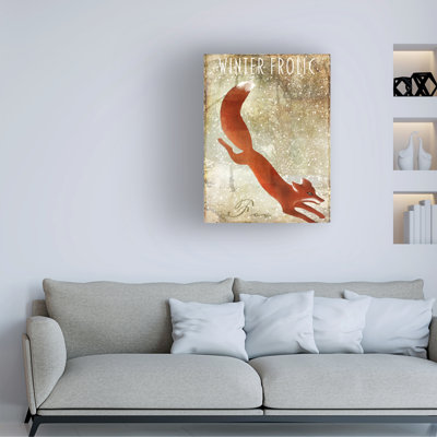 Bolog Sasha Winter Game One Canvas Art