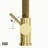 Edison 19" H 1-handle Pull-Down 2-Function Sprayer Kitchen Faucet-46492898-28294596
