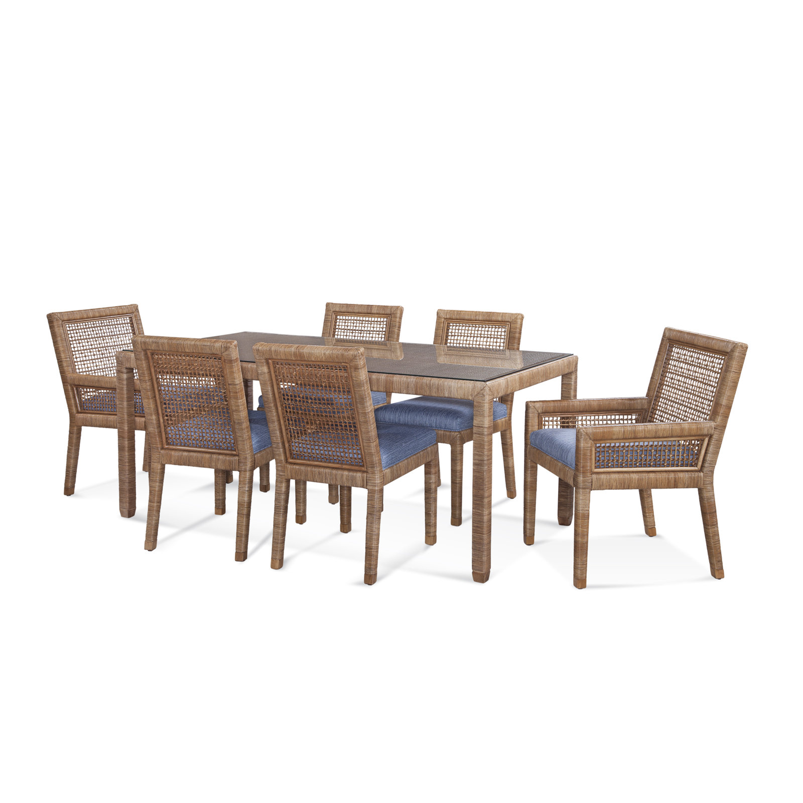 Glinda 72'' Dining Table, Honey