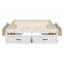 Lit plateforme avec 6 tiroirs de rangement-2102217168-2102217171