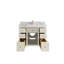 Sonoma X P 22 po De salle de bain simple en albâtre Quartz brun Viola-139326255-139326278
