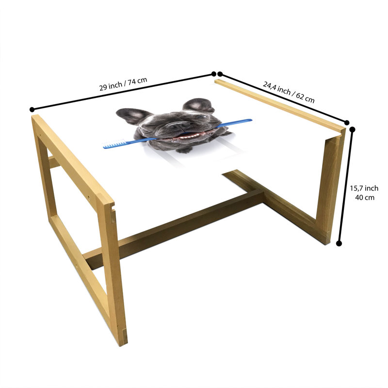 Jacolby Sled Coffee Table, 40cm H x 74cm W x 62cm D