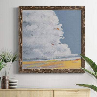 " WHITE CLOUDS BLUE SKY I "