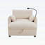 Chaise longue moderne avec repose-pieds avec rangement Cloud-498322056