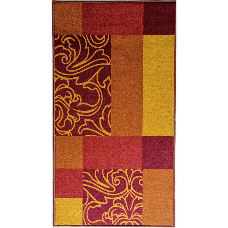 Tessio Patchwork Area Rug, Rectangle 80 x 150cm