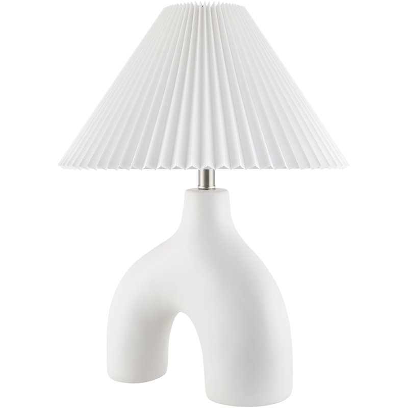 Lampe de table Tandria, Blanc