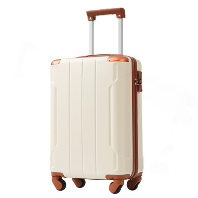 Hardshell Luggage, Lightweight Durable ABS Suitcase with Double Spinner Wheels, TSA Lock, 20-Inch Travel Carry-On Luggage