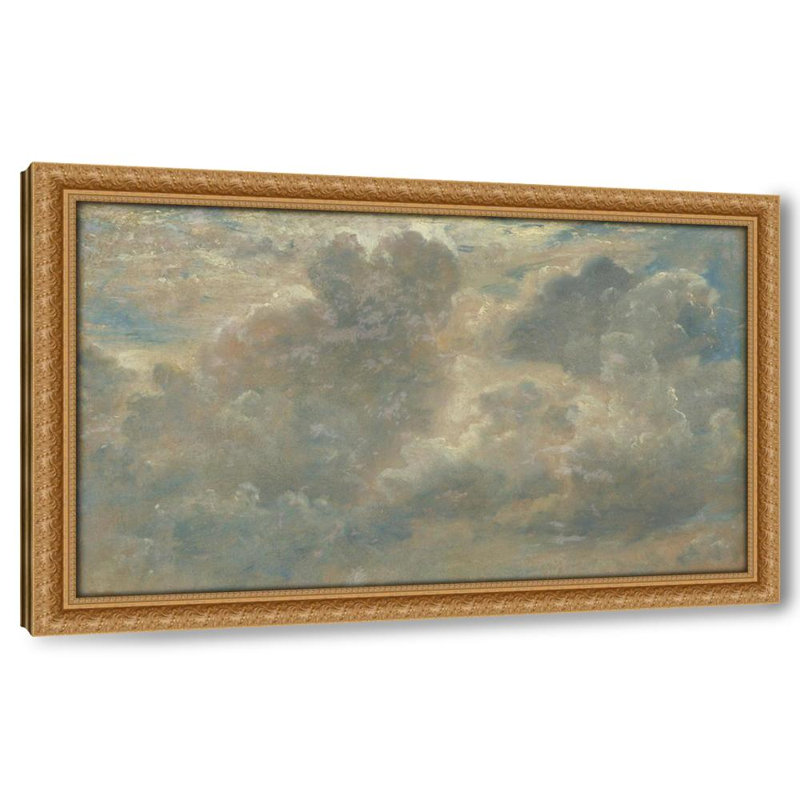 Cloud Study (1822), 12" H x 18" W x 1.5" D