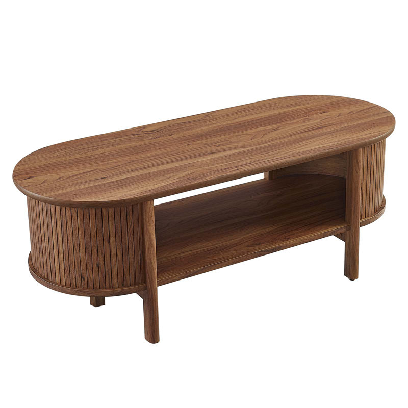 Modway Cadence Coffee Table, Walnut