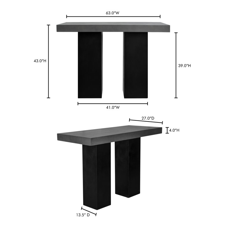 Lithic Outdoor Bar Table