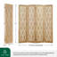 Paravent en bois massif 5,75 pi - Paravent sculpté-126480735-126480737