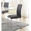 Ensemble de 2 chaises d'appoint en similicuir