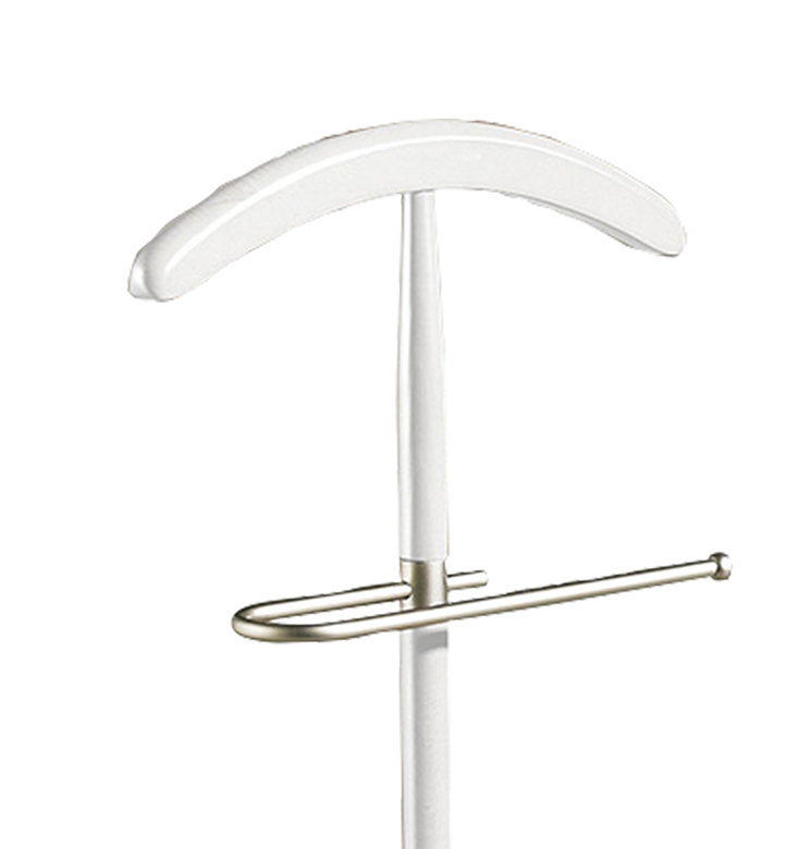 Newlon Freestanding Valet Stand, White