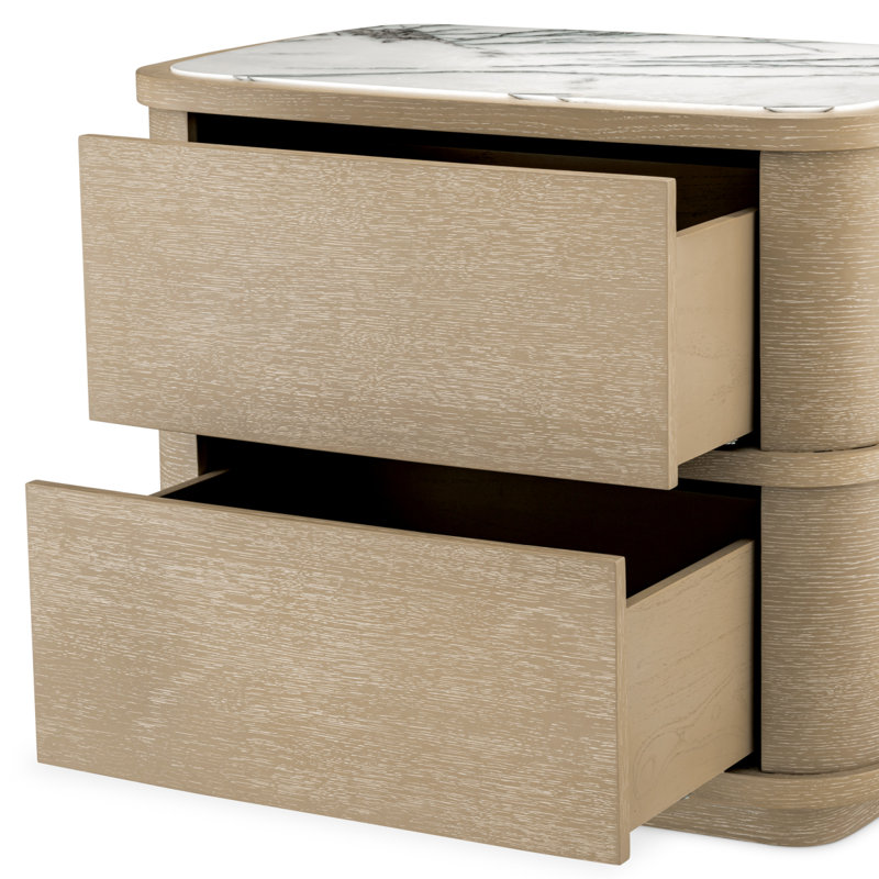 Cabana 2 - Drawer Nightstand, Brown
