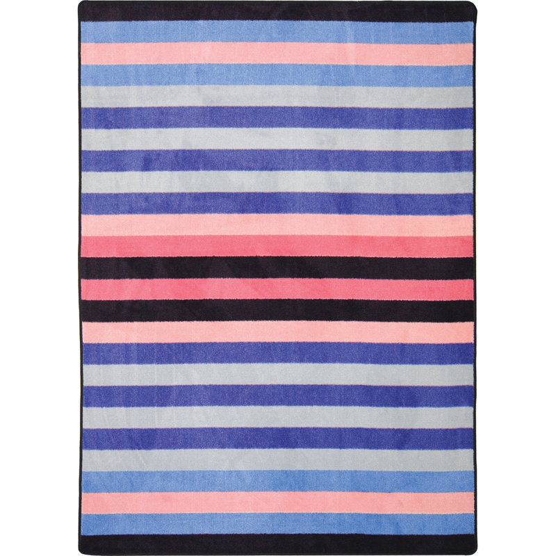 Tapis mauve Summer Solstice, Rectangle 5 pi 4 po x 7 pi 8 po