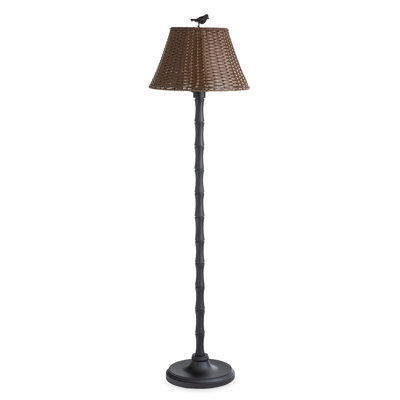 62.25'' Plug-in Outdoor Floor Lamp
