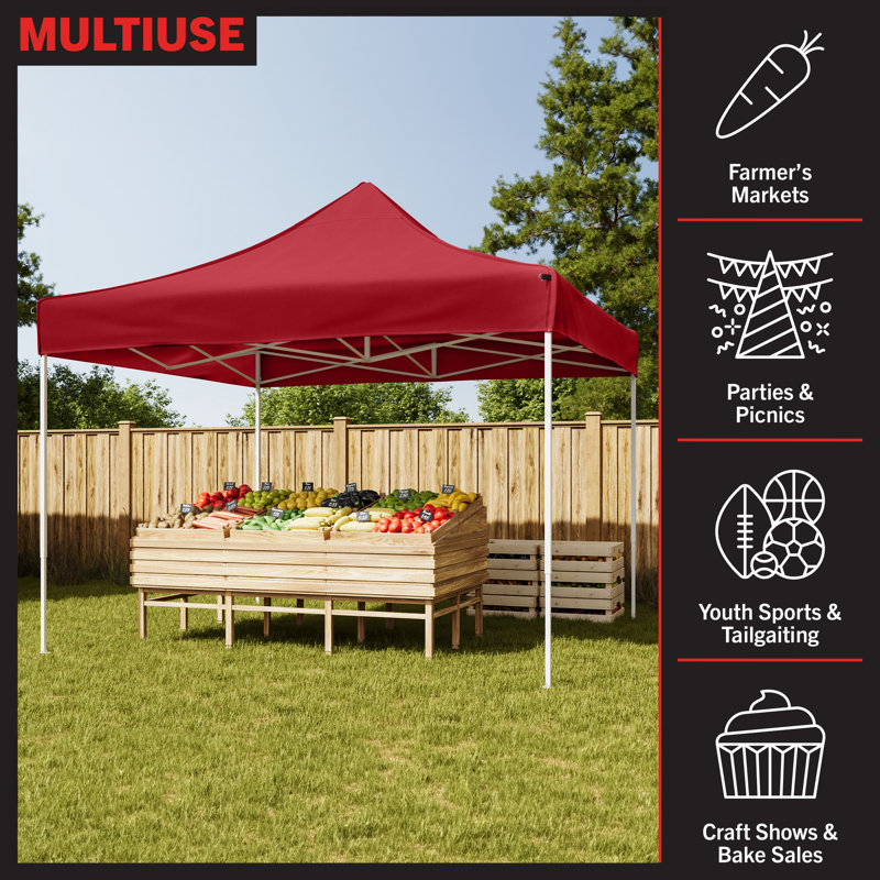 Tente Stalwart Pop Up, Rouge