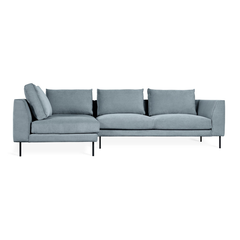 Renfrew XL Sectional, Left Hand Facing, Mersey Skyline