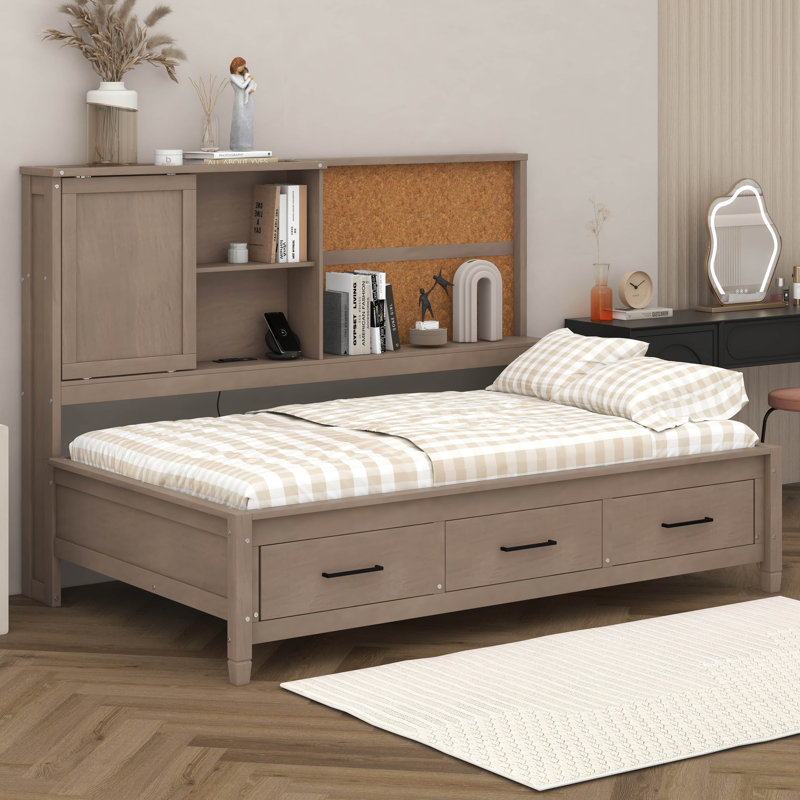 Lit Bertran, Bois antique