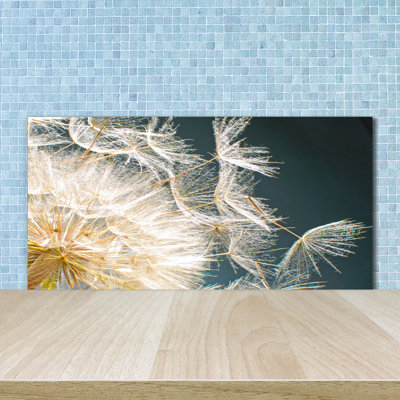 Linnaea 50cm W x 100cm L Glass Peel and Stick Panel
