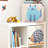 3 Sprouts - Toy Storage Cube for Baby and Kids - Cat