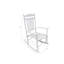 Chaise berçante d'extérieur en bois de peuplier blanc Solari-1973714977
