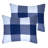 4 Piece Buffalo Plaid Printed Comforter, Shams & Throw Pillow Set-473371189-526460609