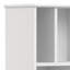 Draper 22"W Solid Hardwood 6 Shelf Compartment Mid-Century Modern Bookcase with Drawer-231660392