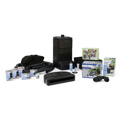Large Pondless Waterfall Kit 26' Stream With Aquasurge 4000-8000 Pond Pump