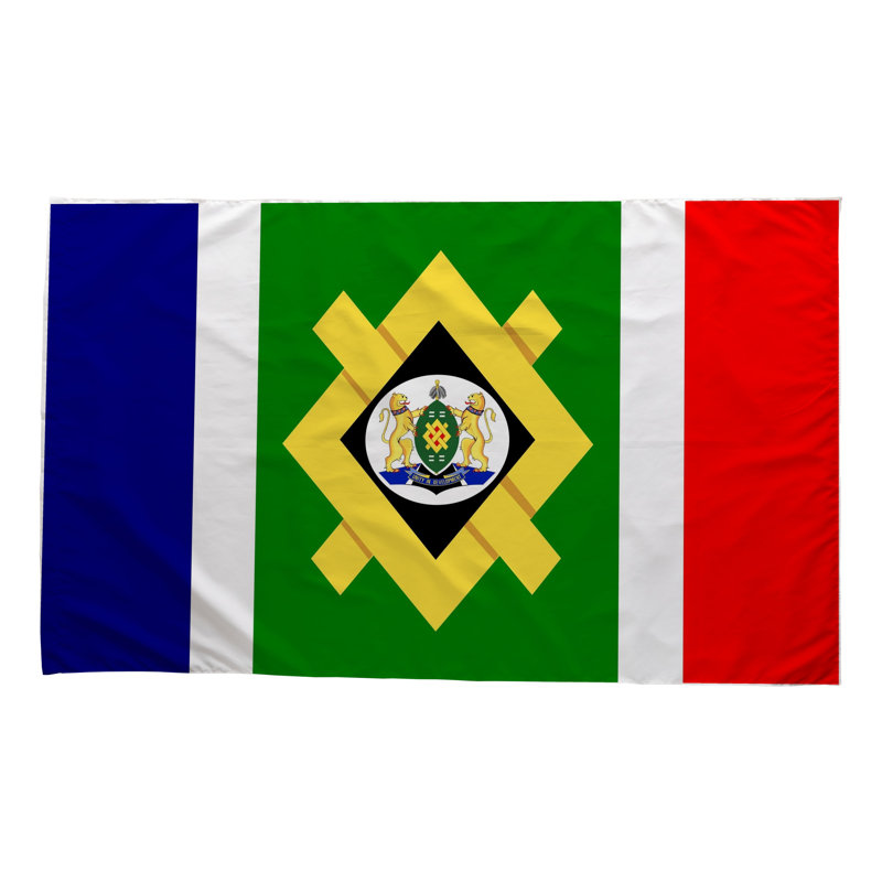 Drapeau de la ville de Johannesburg — Drapeau extérieur