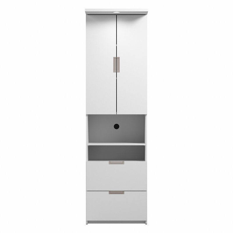 Tour pour garde-robe l 23,5 po Balleza, Blanc