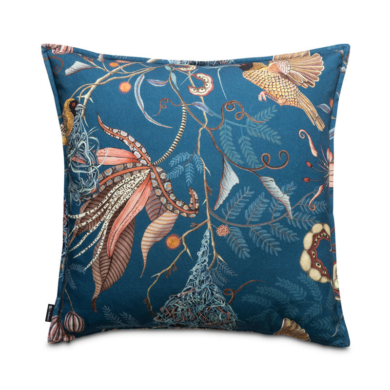 Thanda Nests Pillow - Linen, Midnight