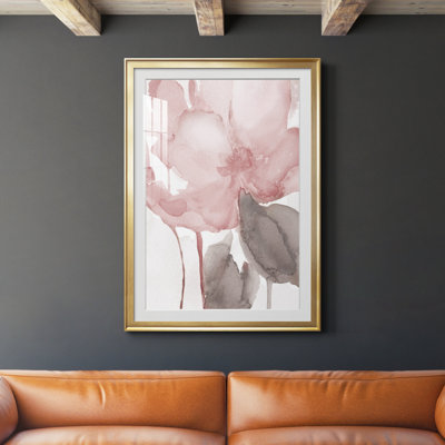 " Blush Bloom II " Painting Print