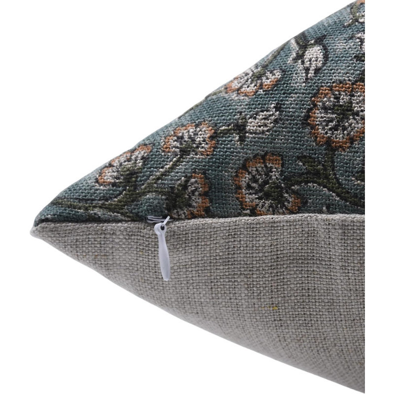Linen Lumbar Pillow Cover, 14" x 36"