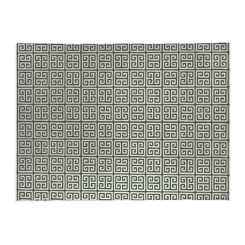 Tapis de bureau Cuddle Key, L 6 pi x L 4 pi, Chimichurri