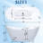 67 - Inch Freestanding Gloss White Acrylic Soaking Tub, Oval Design, Center Drain, Polished Finish, Comfortable And Spacious, Easy To Install On Your Own Bathing Experience, Efficient Drainage System