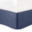 Élégant ensemble d'édredon brodé bleu marine 8 pièces, parfait pour un décor de chambre à coucher sophistiqué et confortable-119313412-119313413