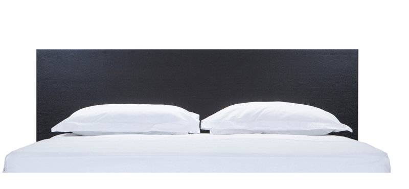 Simple Panel Headboard, Queen, Walnut