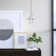 Saedi 1-Light Single Geometric LED Pendant