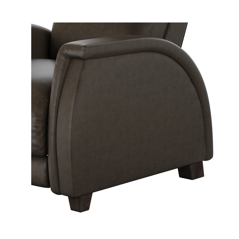 Fauteuil inclinable en cuir Venus Zero Gravity, Très grand fossile, Appui-tête électrique avec SoCozi