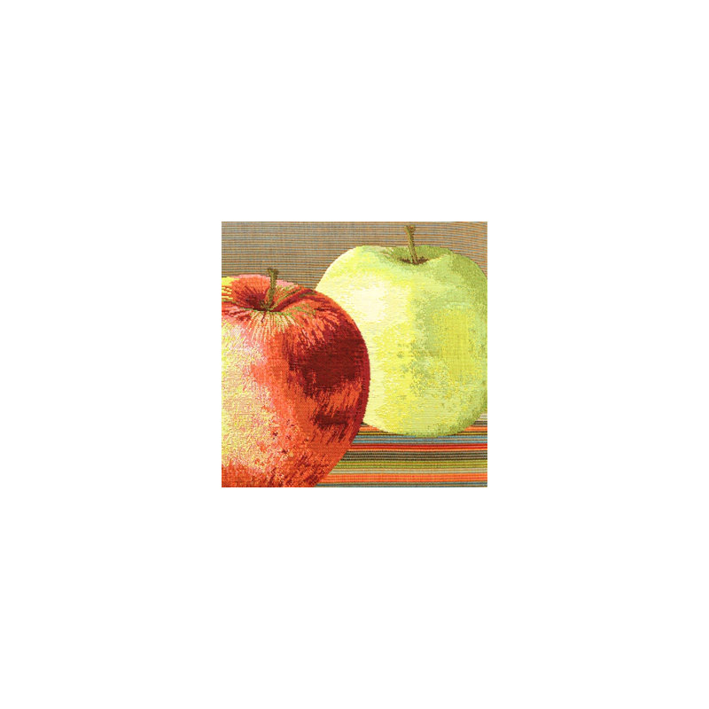 Coussin Fresh Apples, Brun