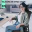 Chaise de bureau en filet-88595169