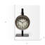 Horloge de table suspendue en métal brun métallique