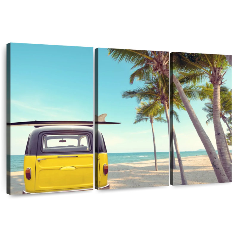 Senne Beach Surf Van, 48" H x 74" W
