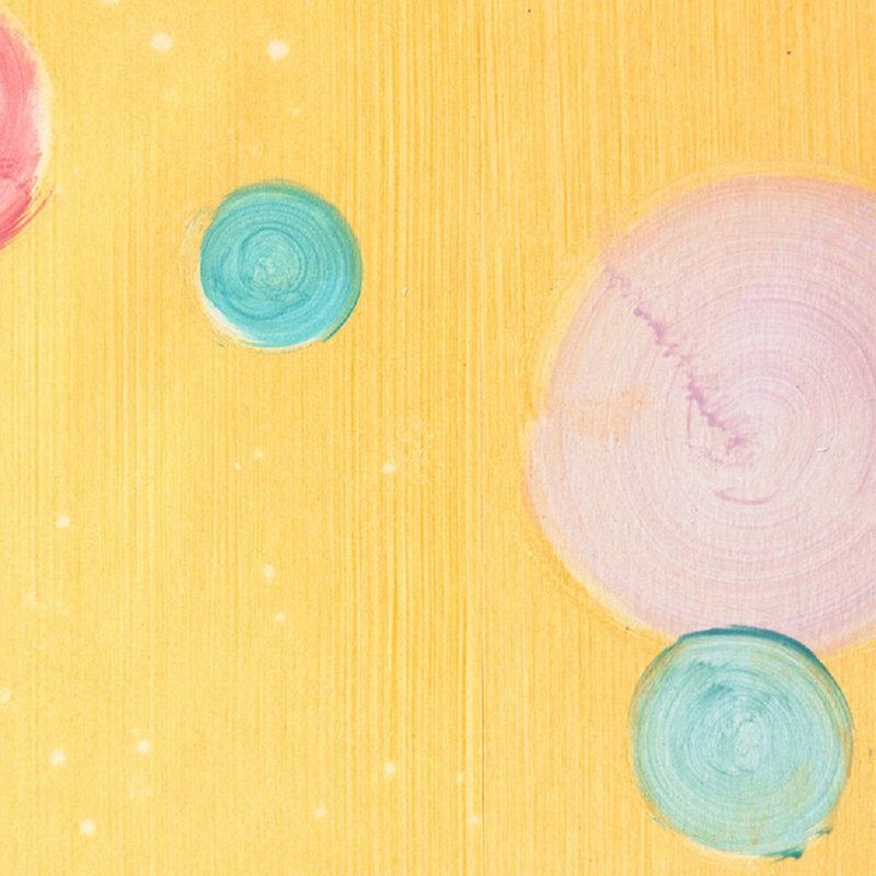 Ta Metéora Wallpaper, 26" W x 108" L, Peachy Pink