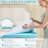 Dual Layer 4 Inch Memory Foam Mattress Topper, 2 Inch Memory Foam and 2 Inch-204404893