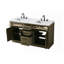 Meuble-lavabo double 60 po Ahner-2068009241