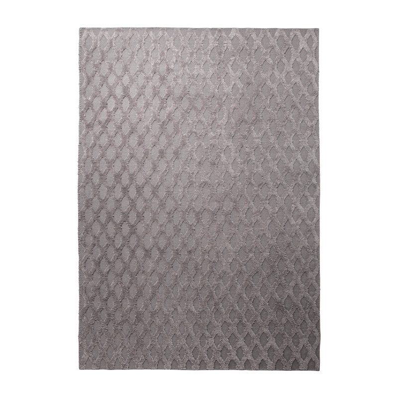 Cyclone Geometric Wool Hand Woven Area Rug, 60  x 110cm