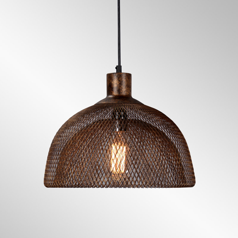 Gagliano 1 - Light Pendant, Brown, 13" H x 15" W x 15" D